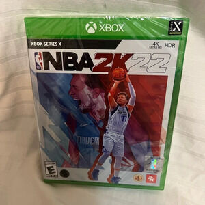 XBOX NBA 2K22 series X.  NEW